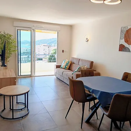 3 Pieces Vue - Clim - 5 Min De La A Pied 昂蒂布