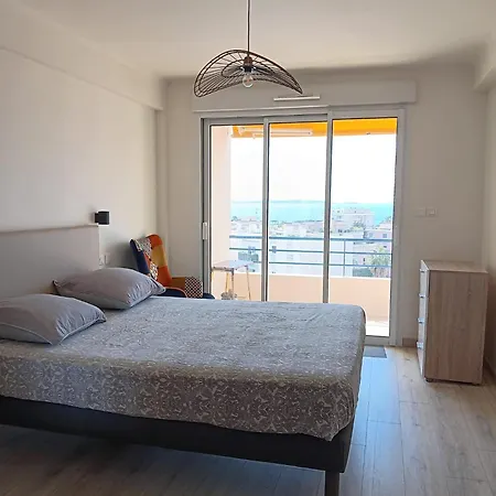 3 Pieces Vue - Clim - 5 Min De La A Pied * 昂蒂布